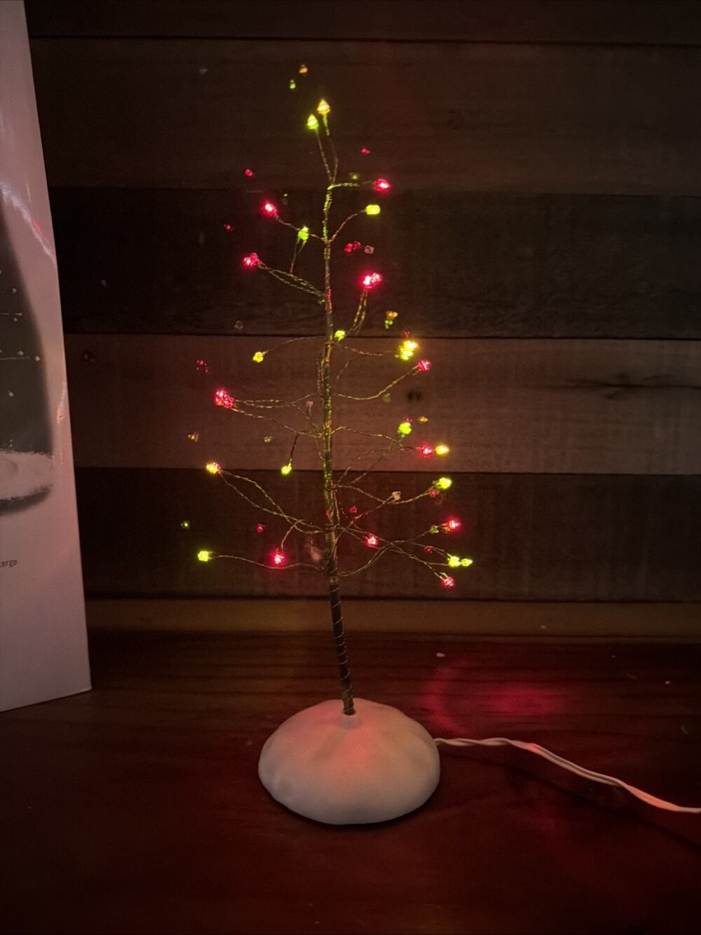 Dept 56 Twinkle Brite Tree Large Village Accessory Vintage In Box
